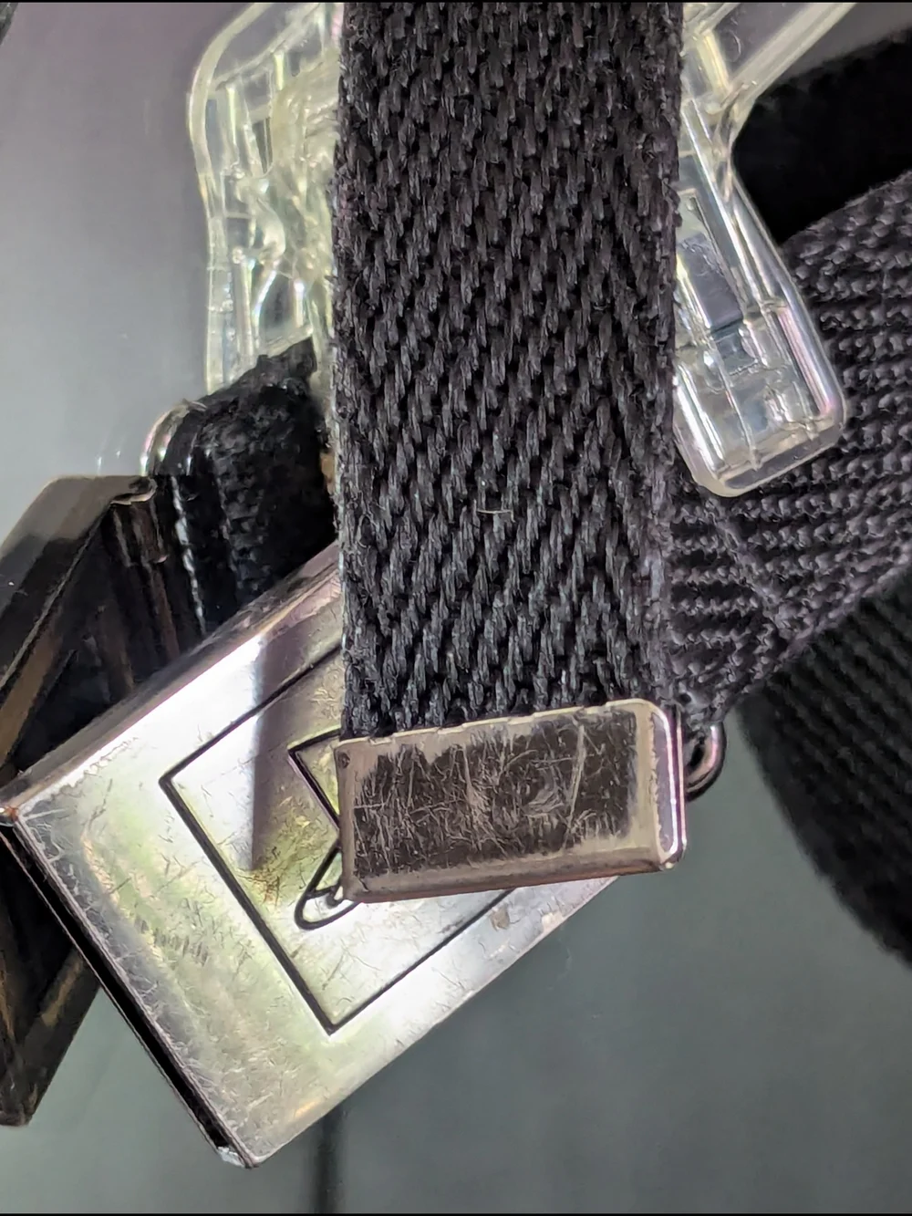Impossible To Find Sony Playstation 2 Black Webbing Belt with Logo Buckle